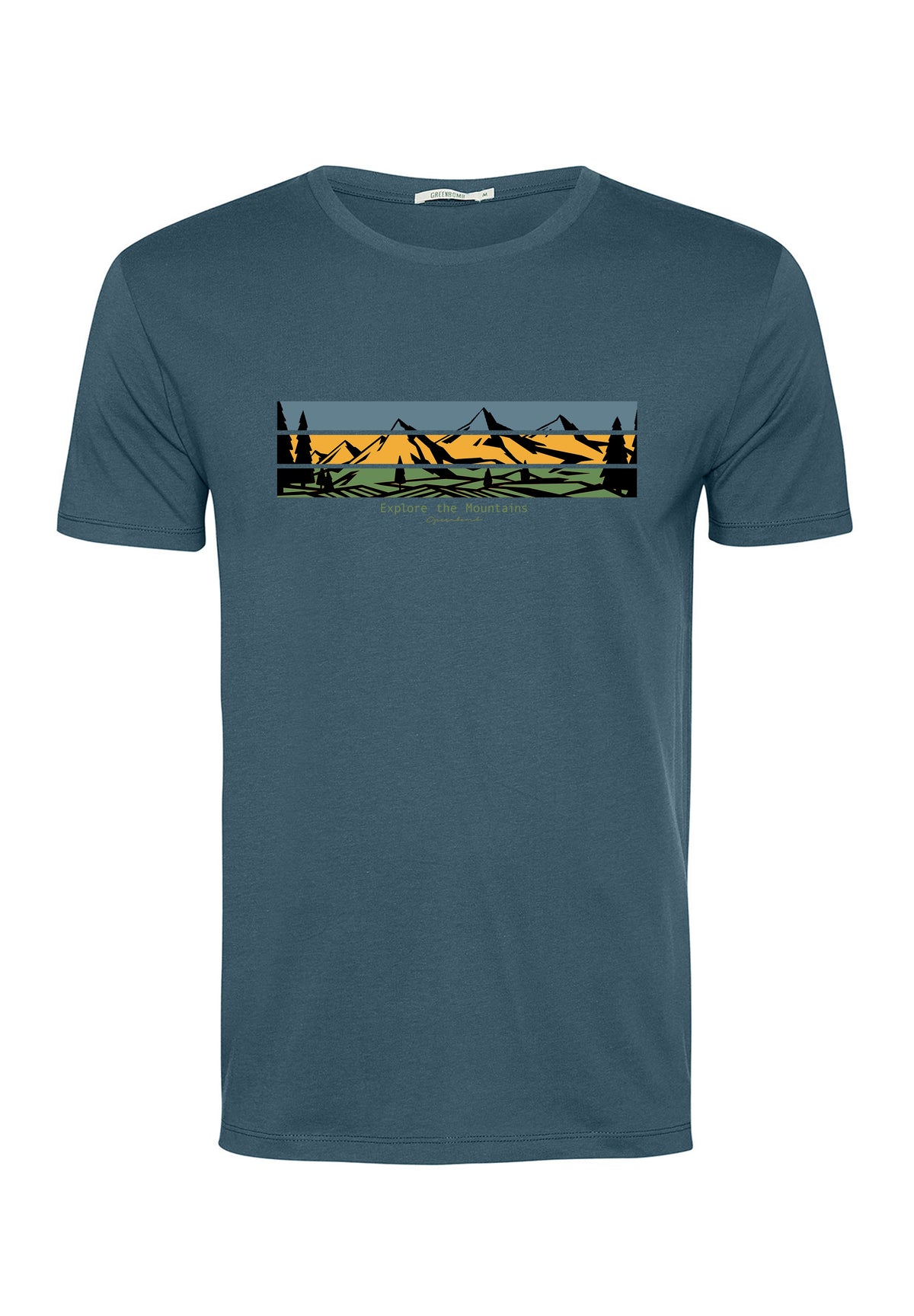 Blue Stone: Sportliches T-Shirt aus Bio-Baumwolle für Herren [18543]