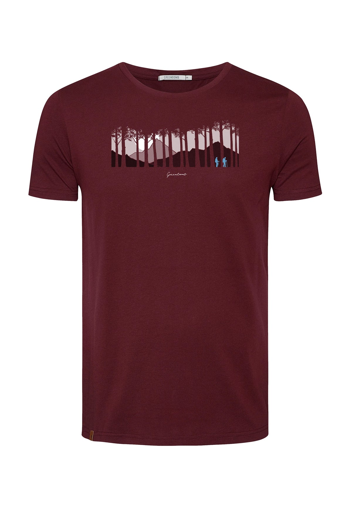 Velvet Rain: Sportliches T-Shirt aus Bio-Baumwolle für Herren [18583]