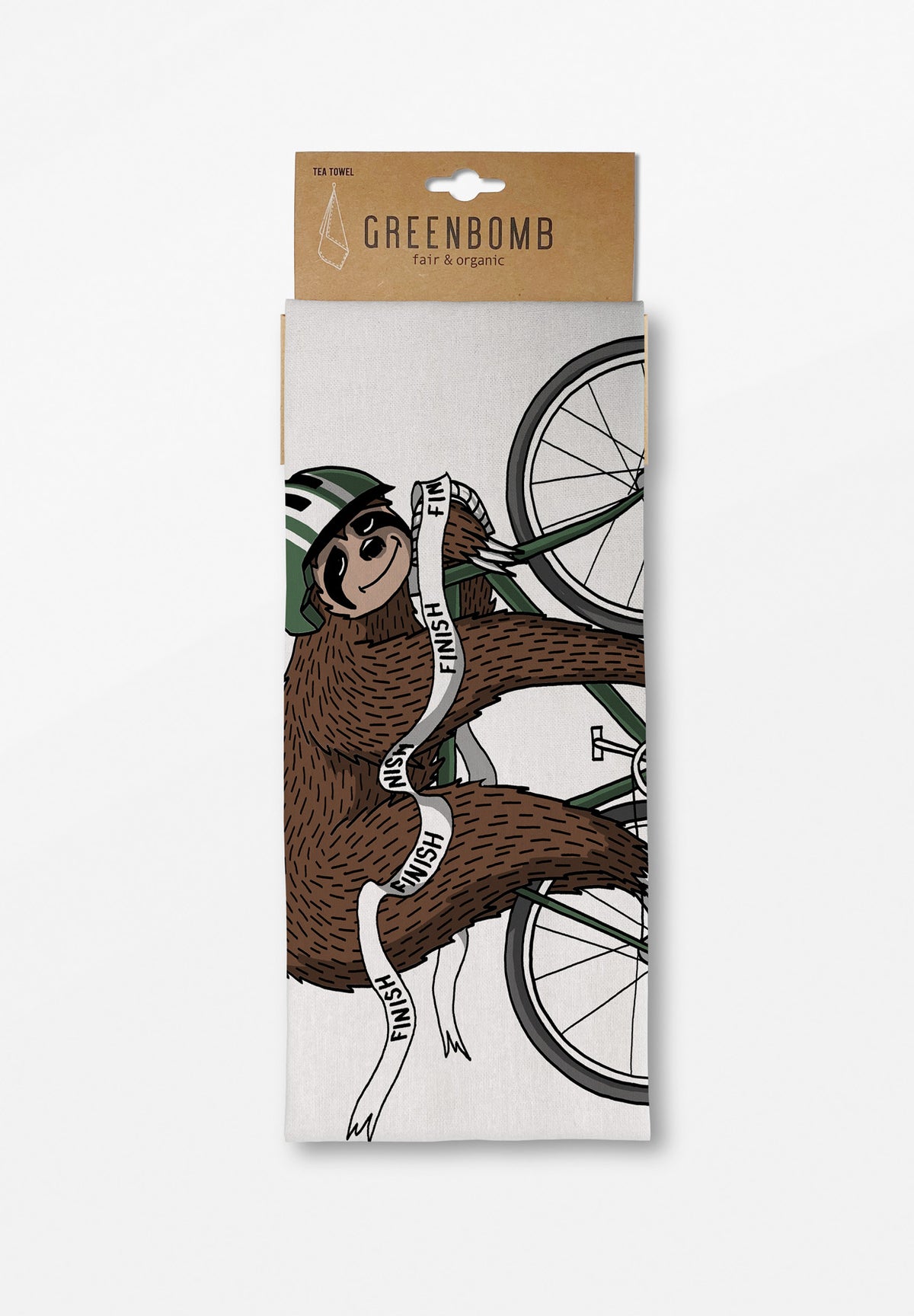 White: Praktisches Geschirrtuch aus Bio-Baumwolle für Unisex [18666]