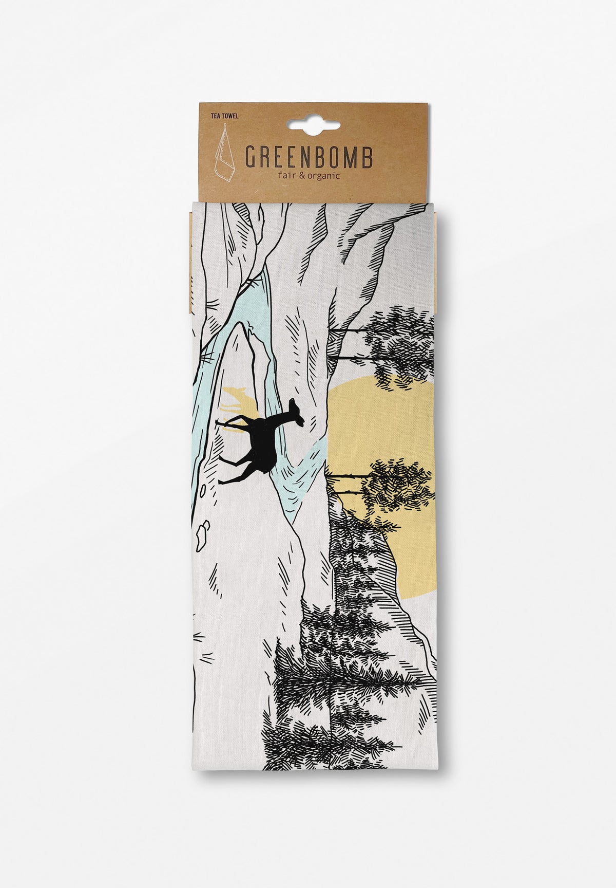 White: Praktisches Geschirrtuch aus Bio-Baumwolle für Unisex [18674]