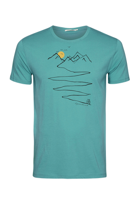 Citadel Blue: Sportliches T-Shirt aus Bio-Baumwolle für Herren [18792]