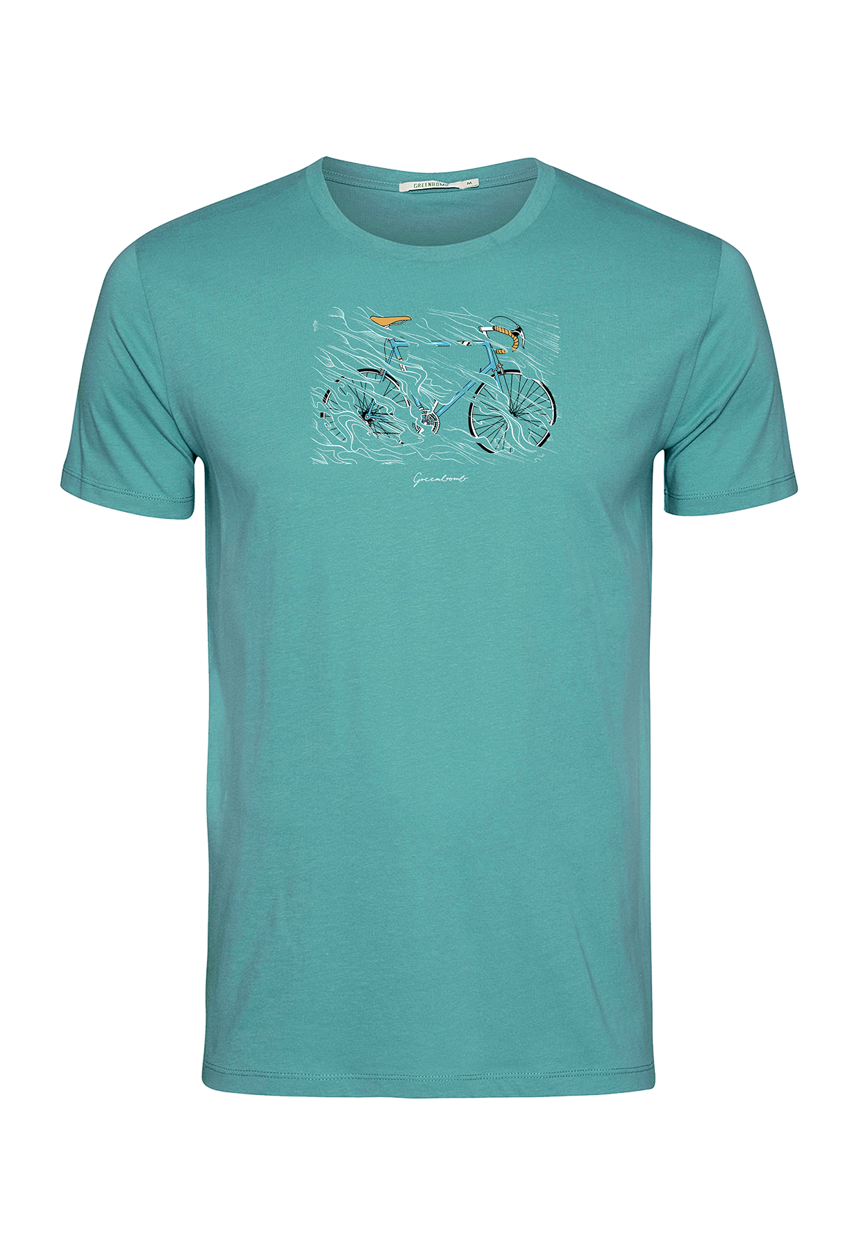 Citadel Blue: Sportliches T-Shirt aus Bio-Baumwolle für Herren [18804]