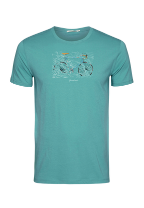 Citadel Blue: Sportliches T-Shirt aus Bio-Baumwolle für Herren [18804]