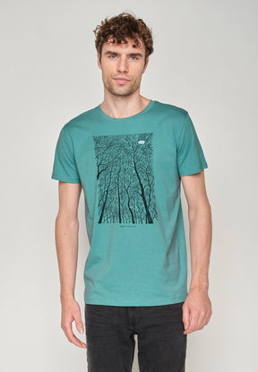 Citadel Blue: Sportliches T-Shirt aus Bio-Baumwolle für Herren [18825]