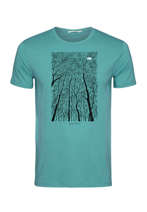 Citadel Blue: Sportliches T-Shirt aus Bio-Baumwolle für Herren [18826]