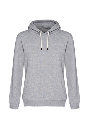 Grau:  Gemütlicher Hoodie aus Bio-Baumwolle für Damen [18858]