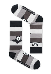 Weiß:  Lässige Socken aus Bio-Baumwoll Mix für Unisex [18879]