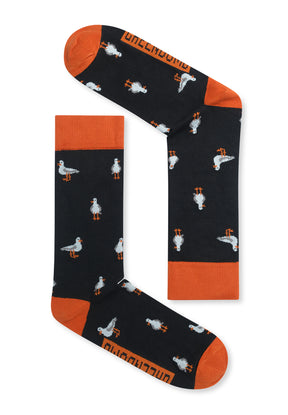 Weiß:  Lässige Socken aus Bio-Baumwoll Mix für Unisex [18883]