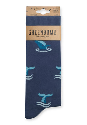 Weiß:  Lässige Socken aus Bio-Baumwoll Mix für Unisex [18892]