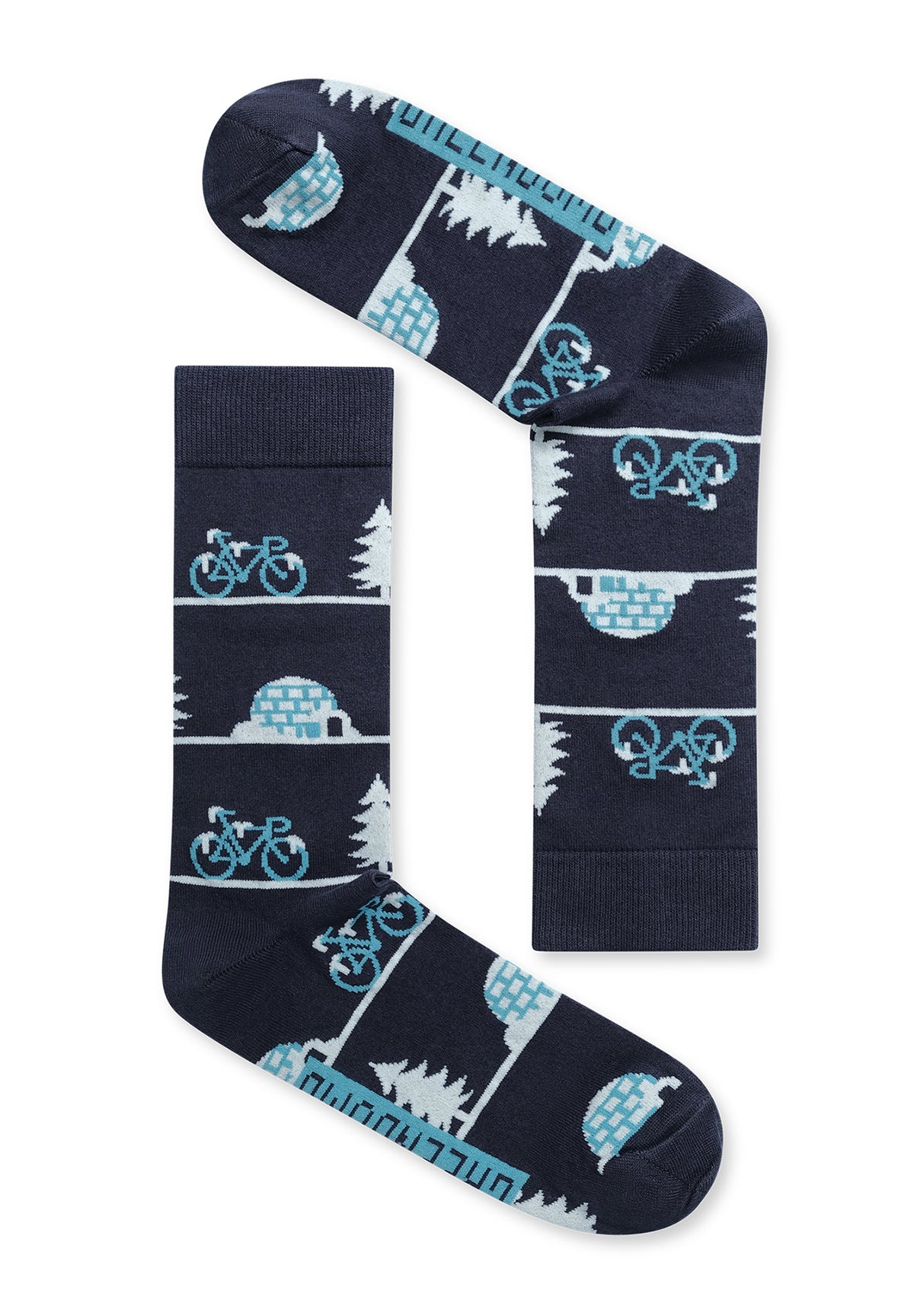 Weiß:  Lässige Socken aus Bio-Baumwoll Mix für Unisex [18899]