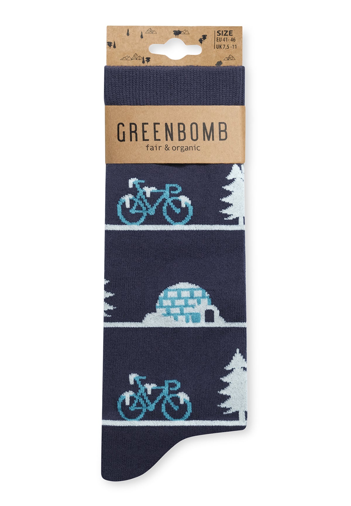 Weiß:  Lässige Socken aus Bio-Baumwoll Mix für Unisex [18900]