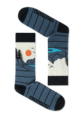 Weiß:  Lässige Socken aus Bio-Baumwoll Mix für Unisex [18911]
