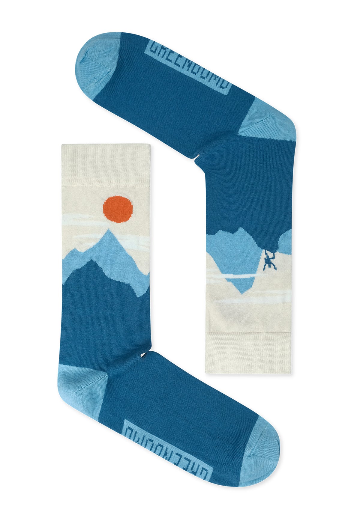 Weiß:  Lässige Socken aus Bio-Baumwoll Mix für Unisex [18917]