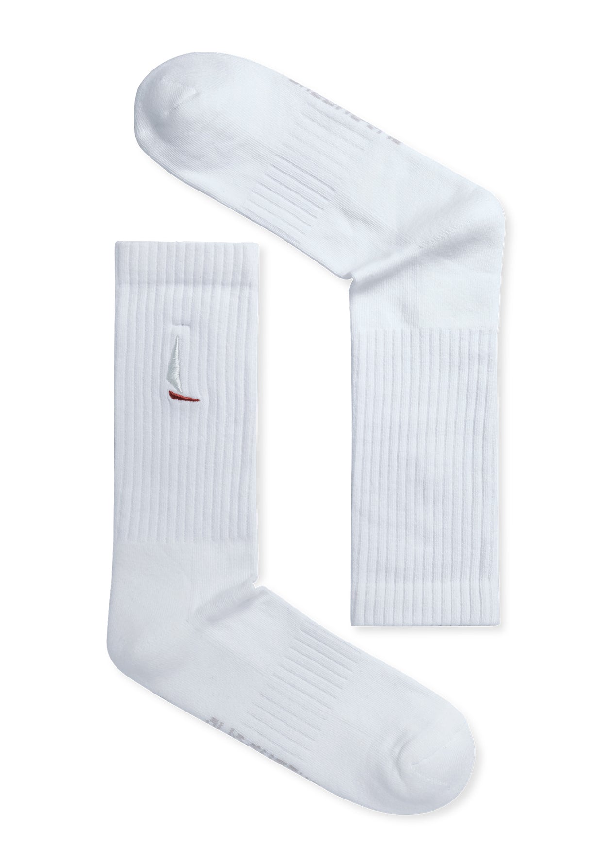 White: Lässige Socken aus Bio-Baumwoll Mix für Unisex [18961]