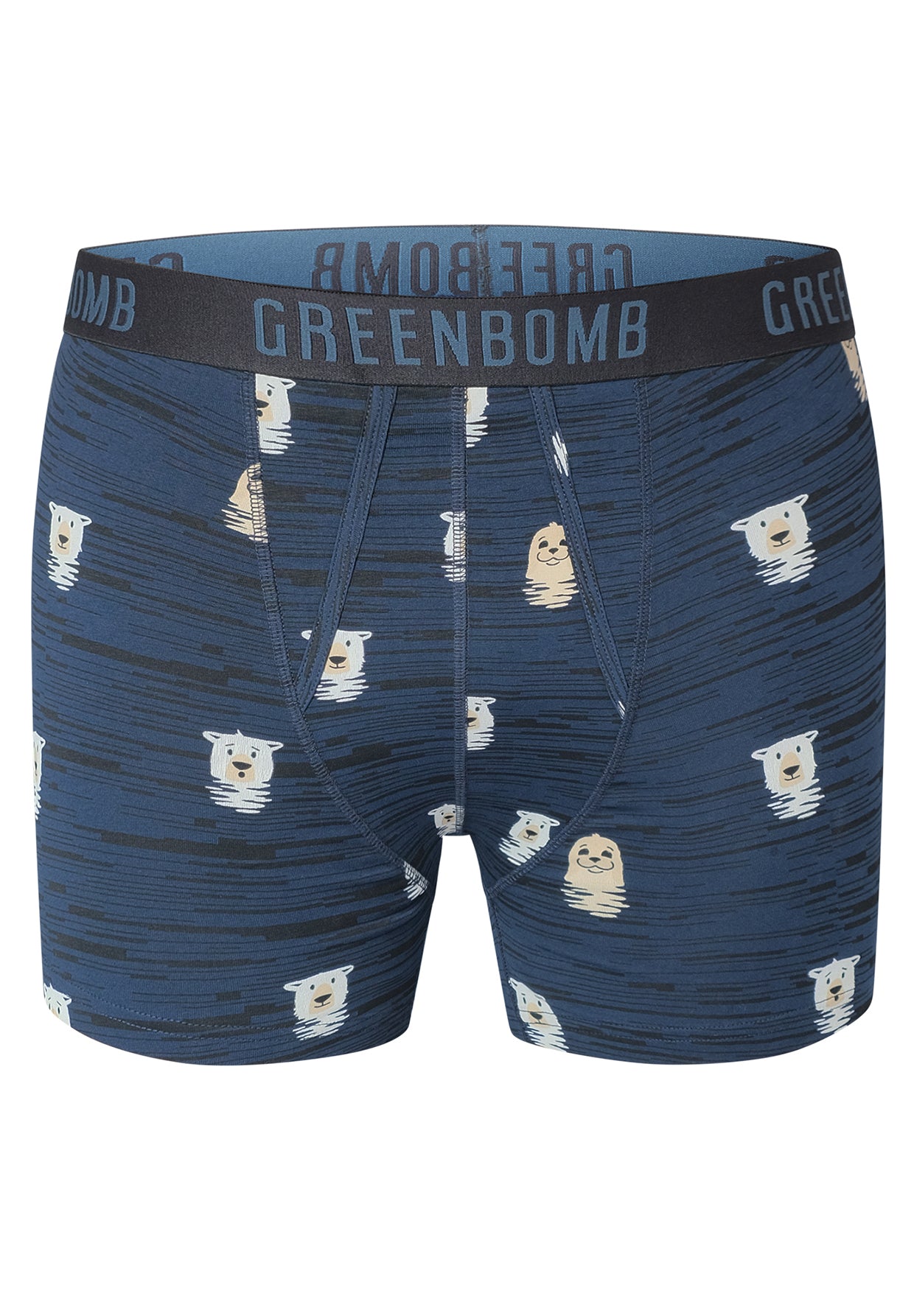 Mix: Gemütliche Trunk aus Bio-Baumwoll Mix für Herren [18971]