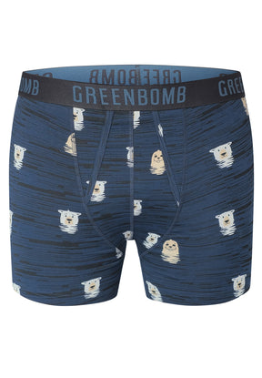 Mix: Gemütliche Trunk aus Bio-Baumwoll Mix für Herren [18971]