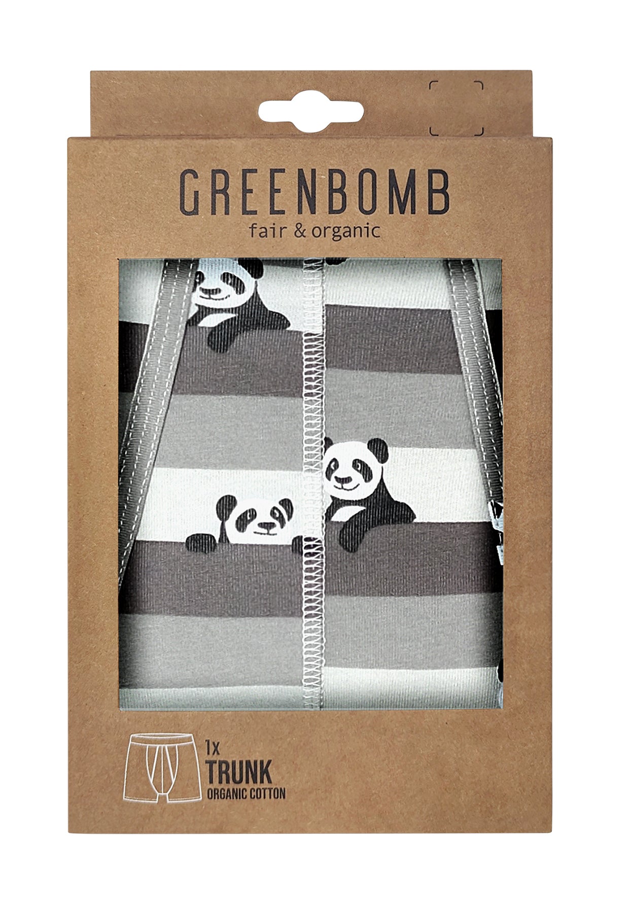 Mix: Gemütliche Trunk aus Bio-Baumwoll Mix für Herren [18974]