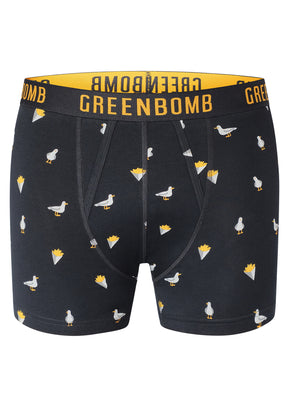 Mix: Gemütliche Trunk aus Bio-Baumwoll Mix für Herren [18975]