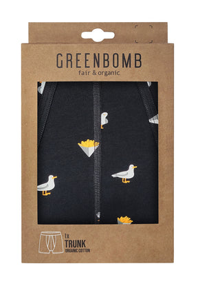 Mix: Gemütliche Trunk aus Bio-Baumwoll Mix für Herren [18976]