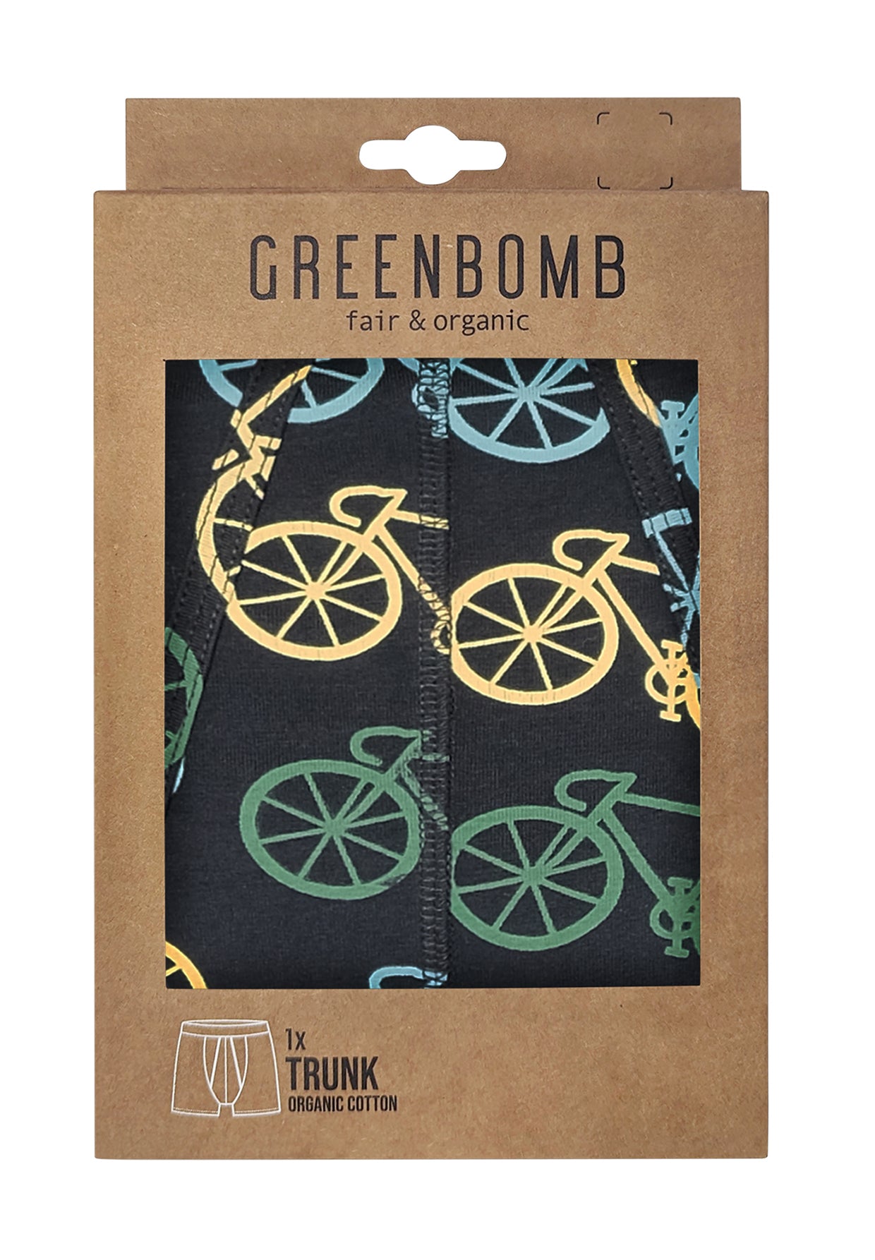 Mix: Gemütliche Trunk aus Bio-Baumwoll Mix für Herren [18981]