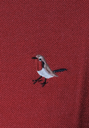 Red Berry: Sportliches Polo aus Baumwoll-Mix für Damen [19024]