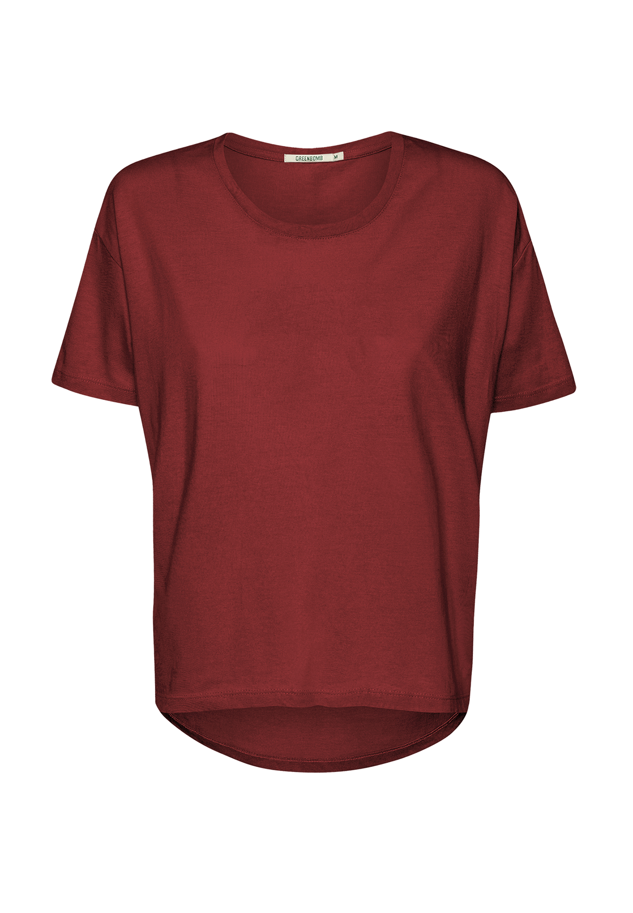 Red Berry: Lässiges T-Shirt aus Bio-Baumwoll-Mix für Damen [19072]