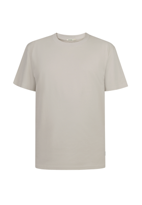 Off White: Lässiges Oversize-T-Shirt aus Bio-Baumwolle für Herren [19121]