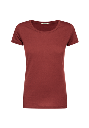 Dusty Berry: Sportliches T-Shirt aus Bio-Baumwolle für Damen [19152]