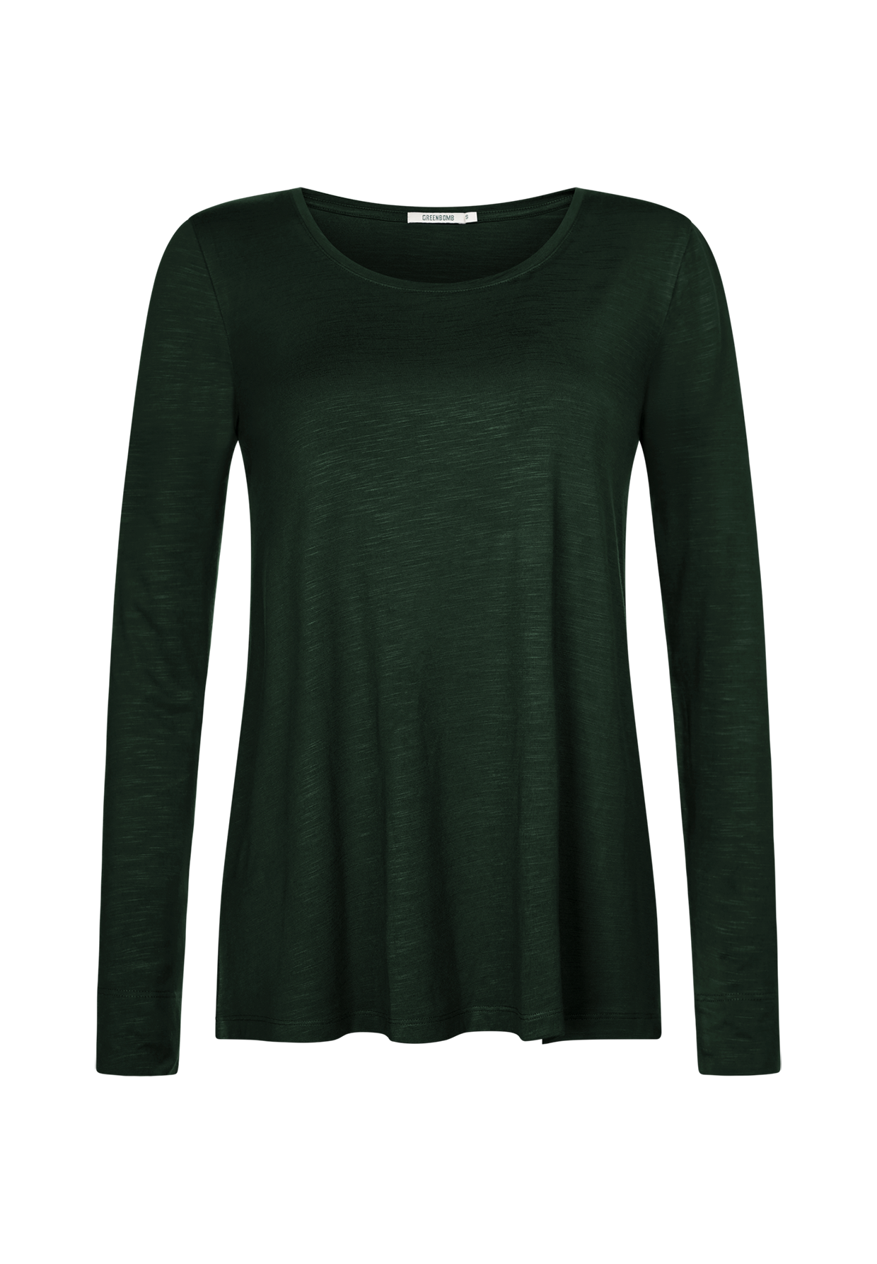 Dark Forest: Lässiges Longsleeve aus Viskose (LENZING™ ECOVERO™) Mix für Damen [19158]