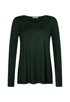 Dark Forest: Lässiges Longsleeve aus Viskose (LENZING™ ECOVERO™) Mix für Damen [19158]