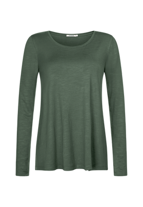 Grau:  Lässiges Longsleeve aus Viskose (LENZING™ ECOVERO™) Mix für Damen [19164]