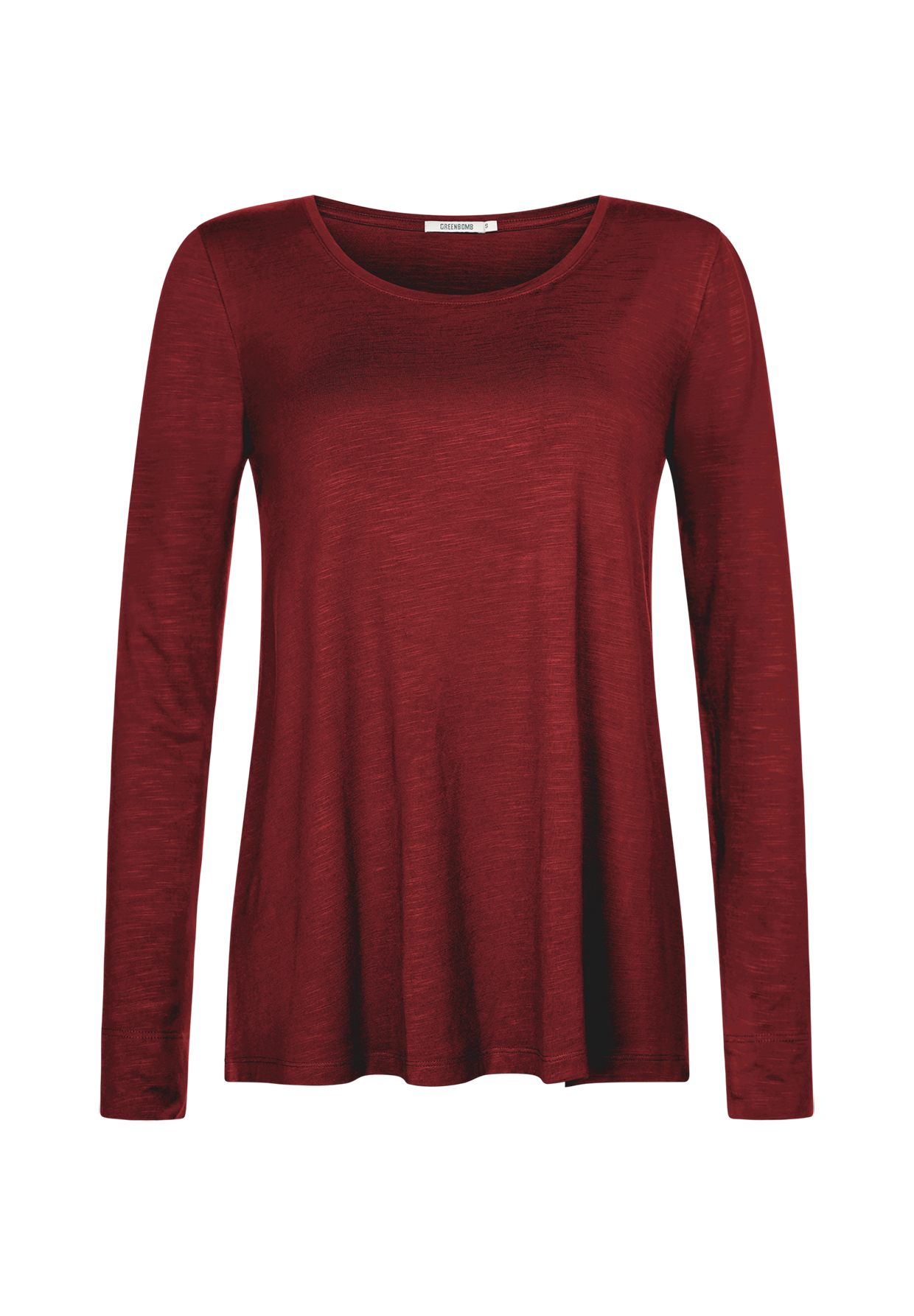 Red Berry: Lässiges Longsleeve aus Viskose (LENZING™ ECOVERO™) Mix für Damen [19170]