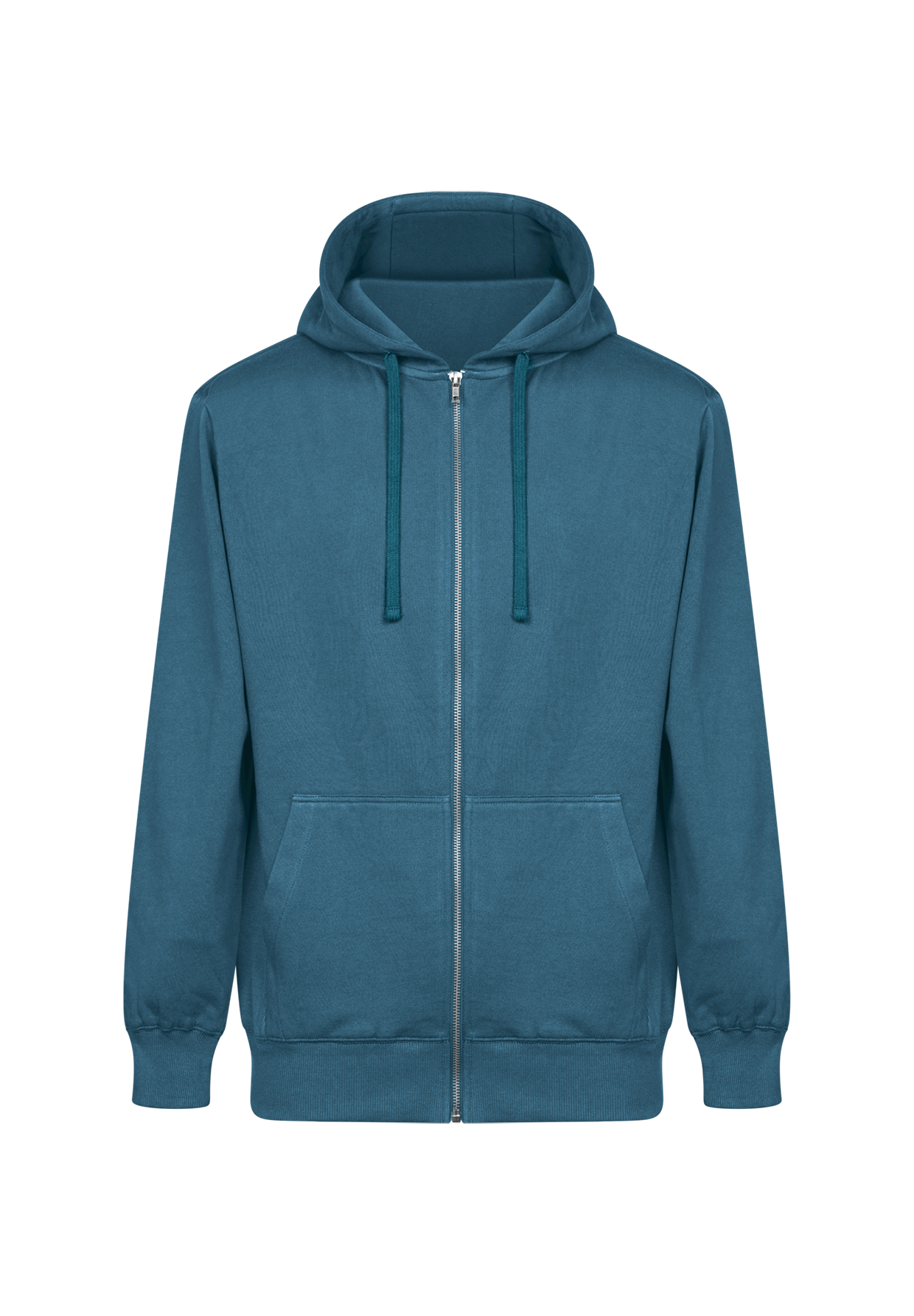 Blue Stone: Sportliche Zipjacke aus Bio-Baumwolle für Herren [19182]