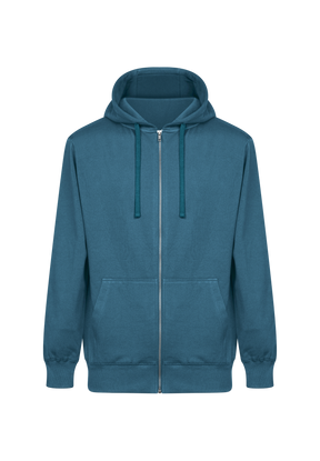 Blue Stone: Sportliche Zipjacke aus Bio-Baumwolle für Herren [19182]