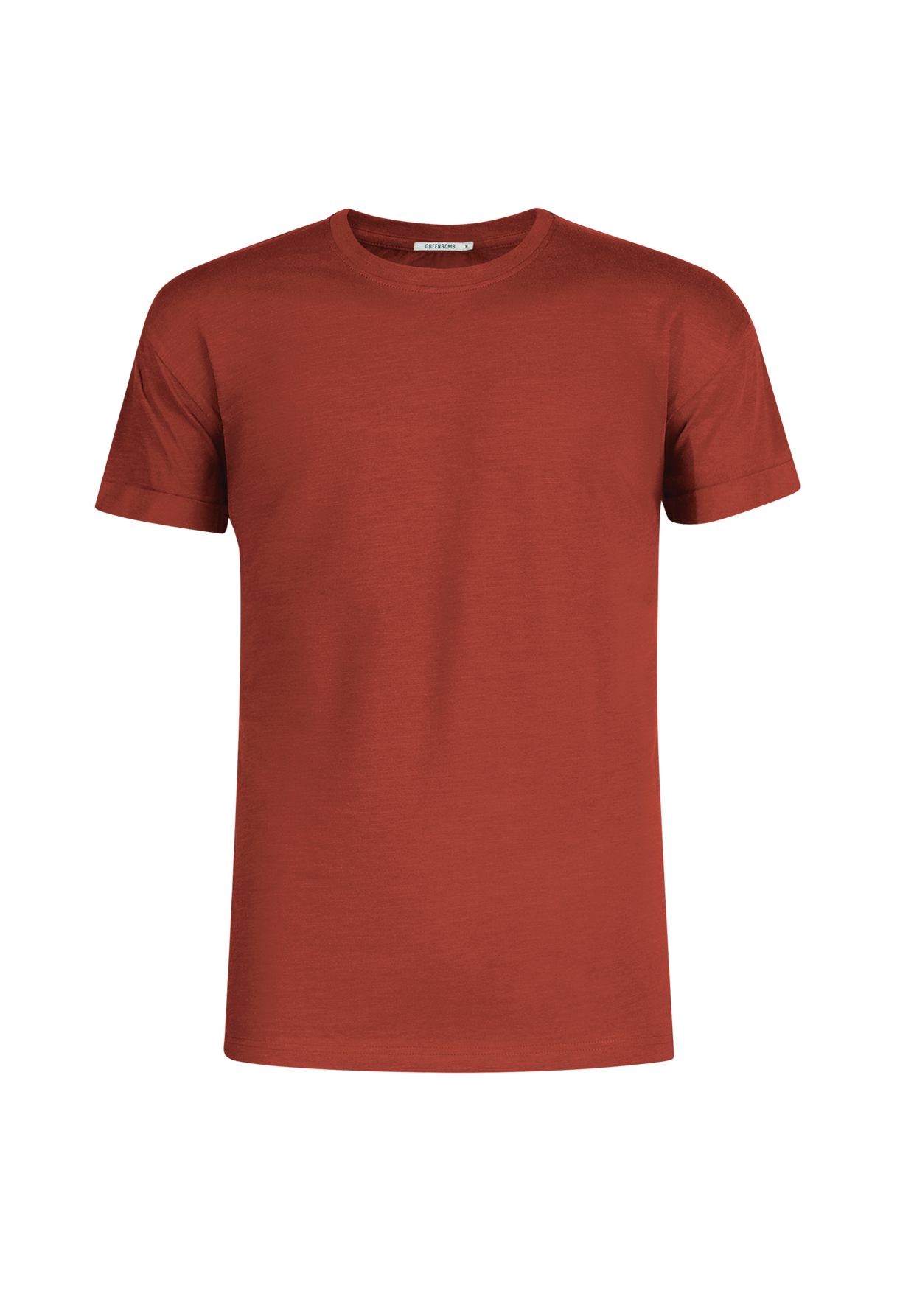 Grau:  Lässiges T-Shirt aus Bio-Baumwoll Mix für Herren [19194]