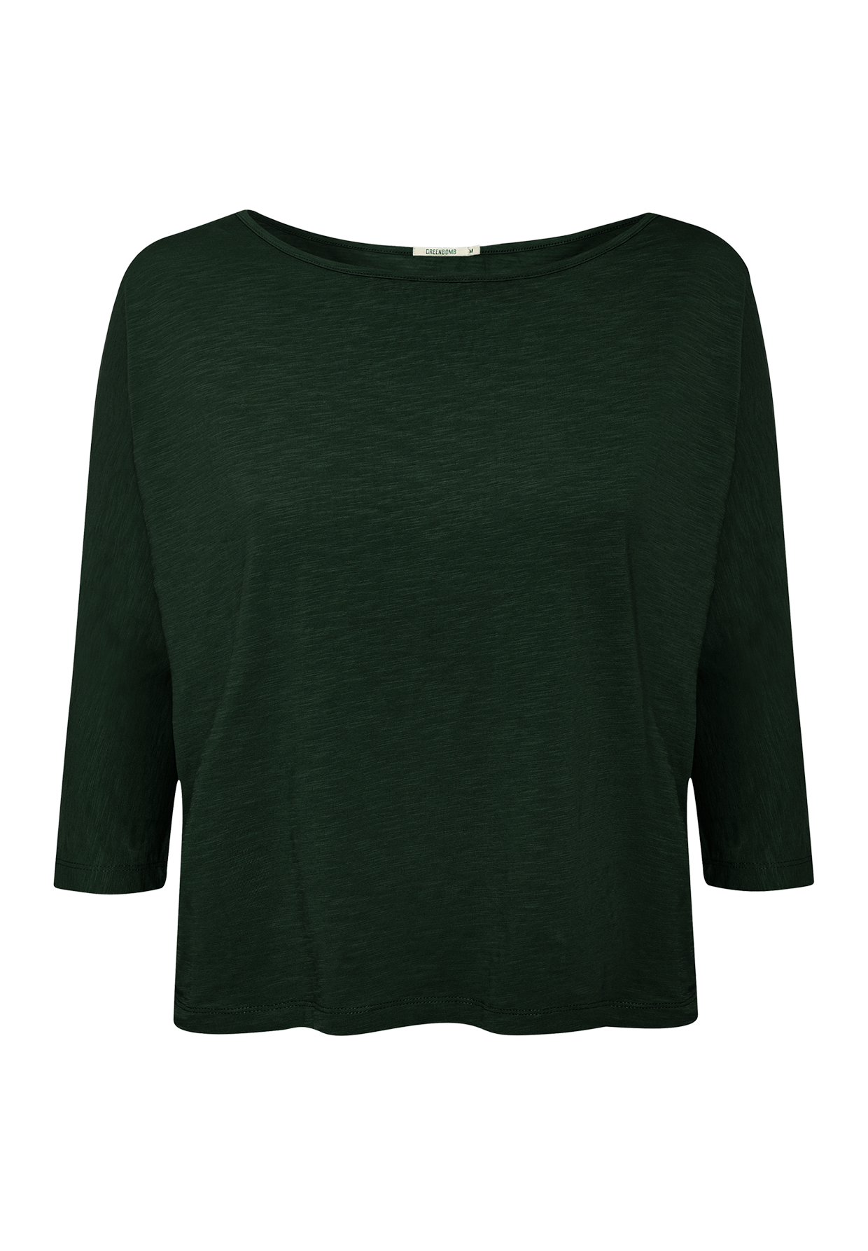 Grün:  Gemütliches Longsleeve aus Viskose (LENZING™ ECOVERO™) Mix für Damen [19212]