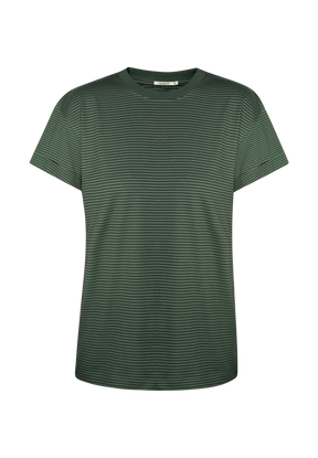 Grün:  Lässiges T-Shirt aus Bio-Baumwolle für Damen [19260]