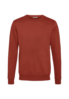 Dark Clay: Gemütliches Sweatshirt aus Bio-Baumwolle für Herren [19284]