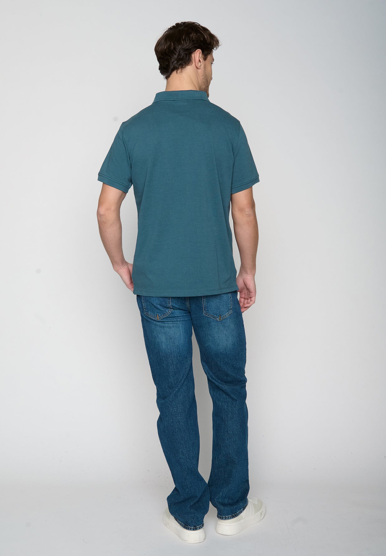 Blue Stone: Sportliches Polo aus Baumwoll-Mix für Herren [19312]