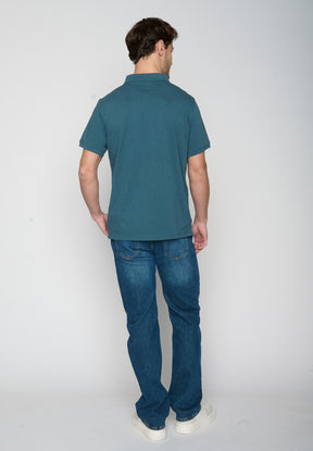 Blue Stone: Sportliches Polo aus Baumwoll-Mix für Herren [19312]