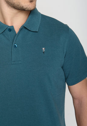 Blue Stone: Sportliches Polo aus Baumwoll-Mix für Herren [19313]