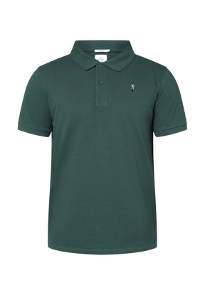 Dark Forest: Sportliches Polo aus Baumwoll-Mix für Herren [19320]