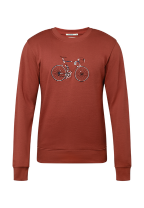 Grau:  Gemütliches Sweatshirt aus Bio-Baumwolle für Herren [19324]