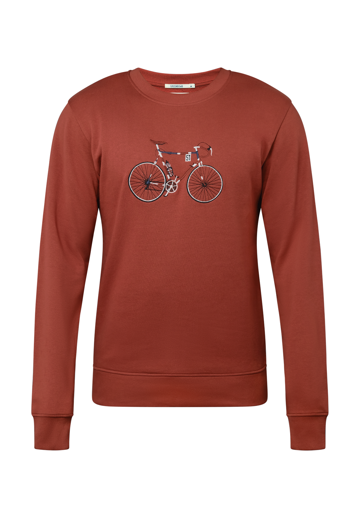 Grau:  Gemütliches Sweatshirt aus Bio-Baumwolle für Herren [19324]
