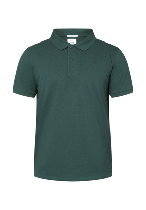 Dark Forest: Sportliches Polo aus Baumwoll-Mix für Herren [19378]