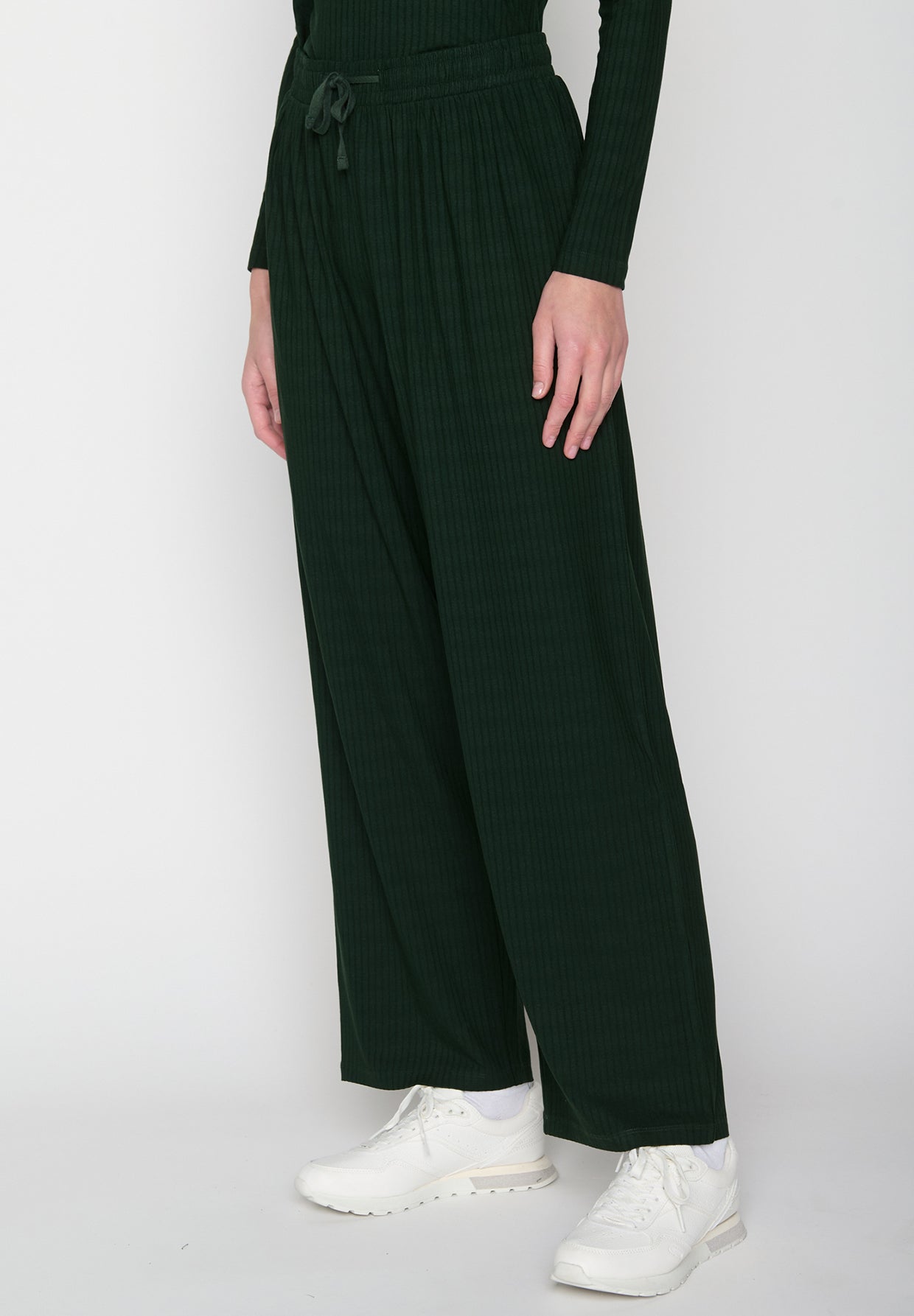 Grün:  Elegante Hose aus LENZING™ Tencel™ für Damen [19398]