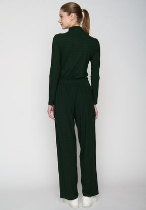 Dark Forest: Lässige Hose aus LENZING™ ECOVERO™ für Damen [19399]