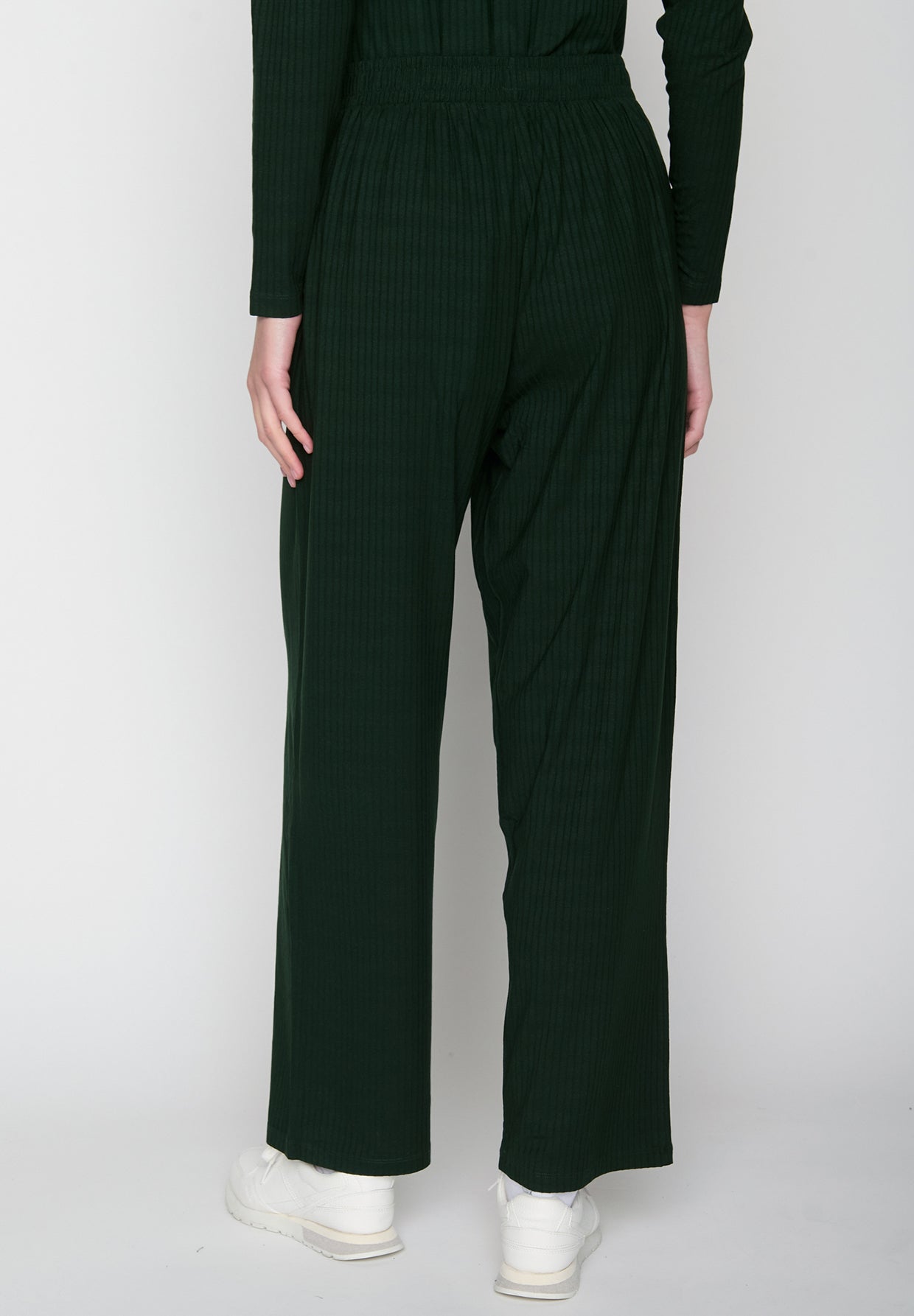 Grün:  Elegante Hose aus LENZING™ Tencel™ für Damen [19400]