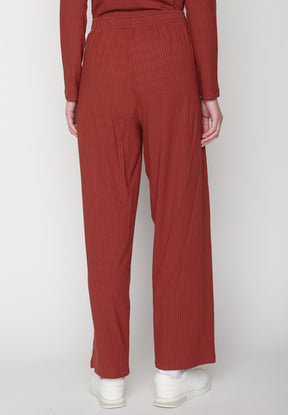 Dusty Berry: Lässige Hose aus LENZING™ ECOVERO™ für Damen [19406]