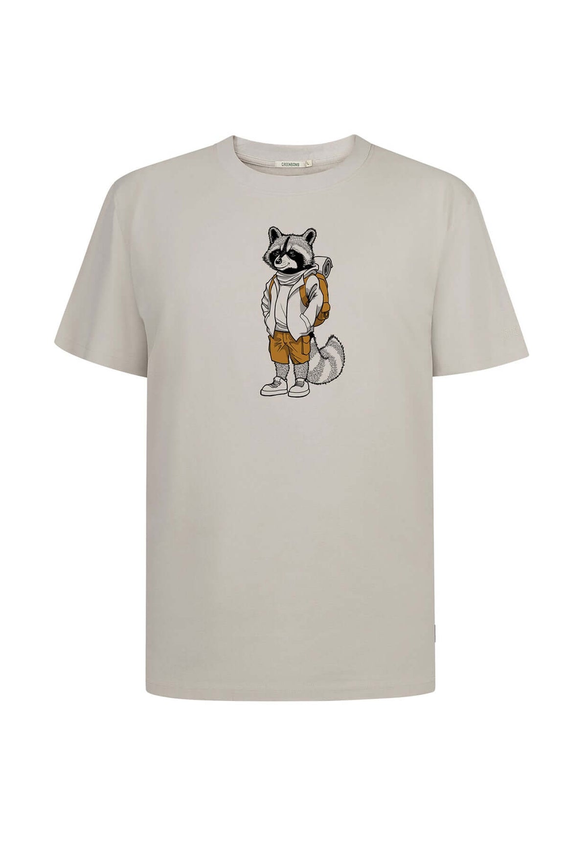 Off White: Lässiges Oversize-T-Shirt aus Bio-Baumwolle für Herren [19475]